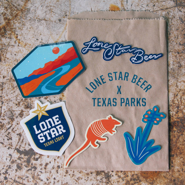 Lone Star Beer Best Views In Texas Nalgene Water Bottle with Sticker –  Lone Star Beer Store