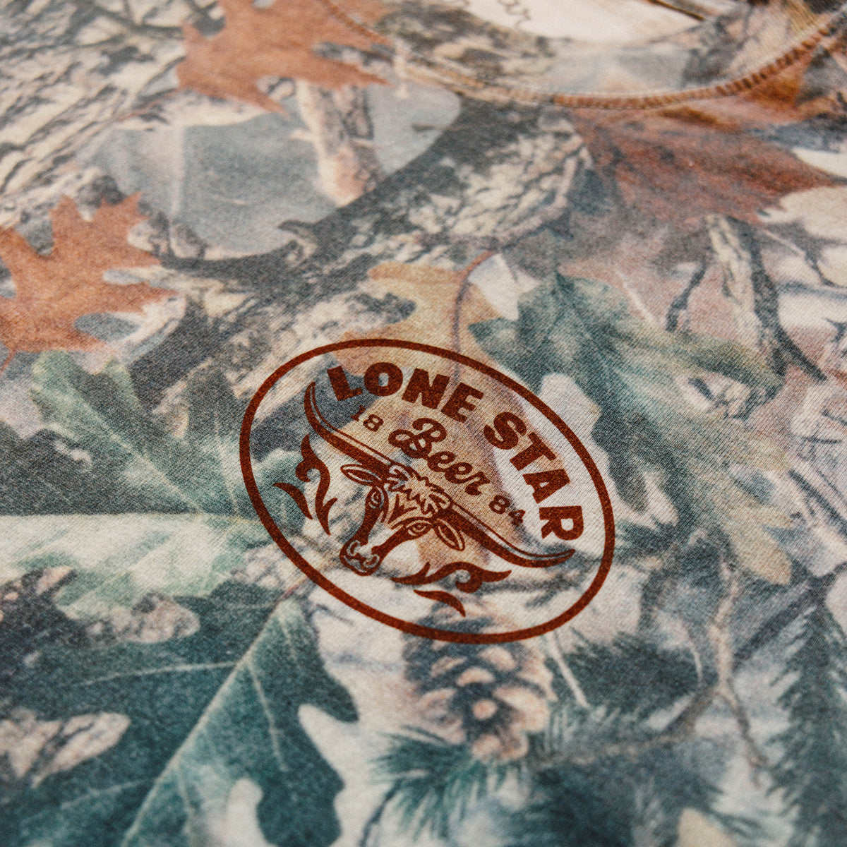 Longhorn Camo Boxy Tee