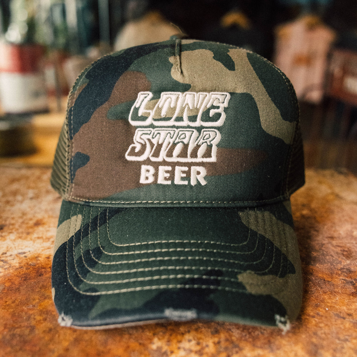 Hammer Down Camo Trucker Cap