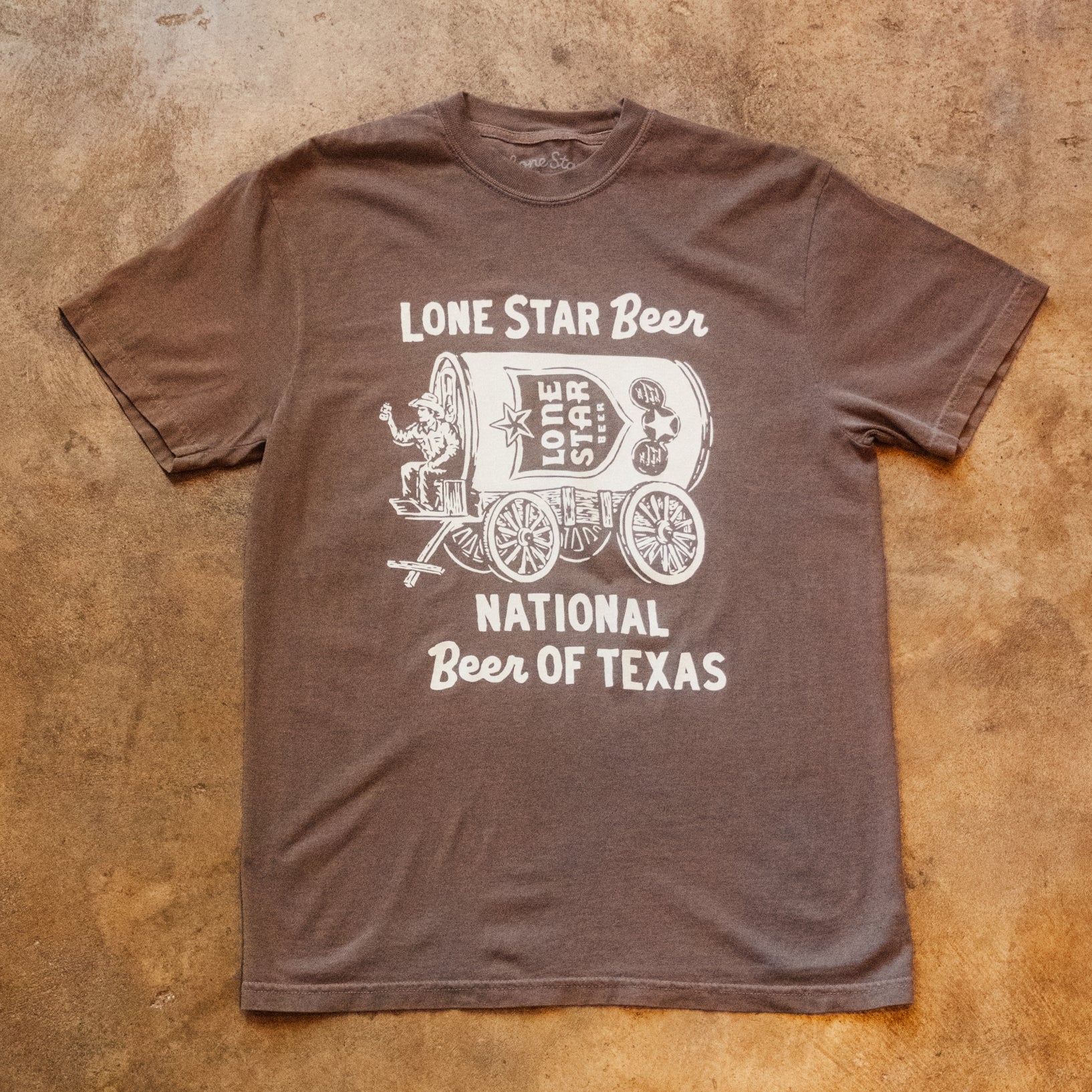 Canwagon Vintage Wash Tee - Pecan