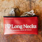 I Love Long Necks Stash Pouch