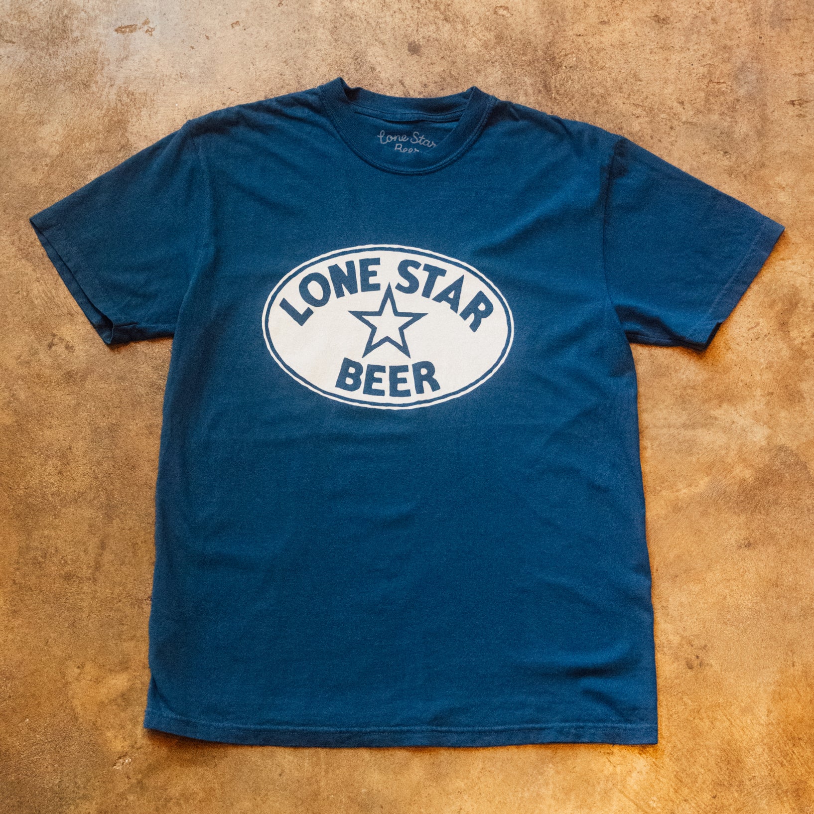 Tacker Vintage Wash Tee - Navy