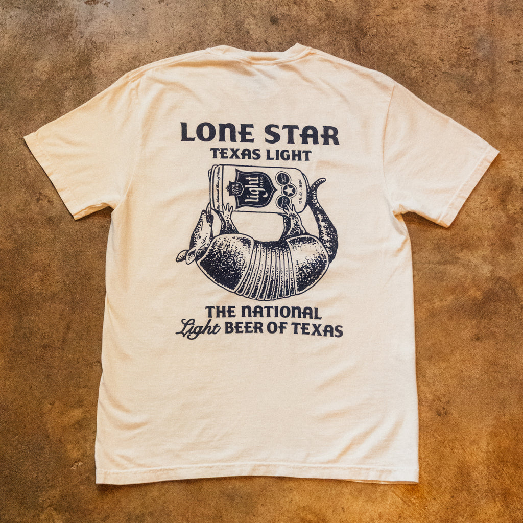 Texas Light Armadillo Tee
