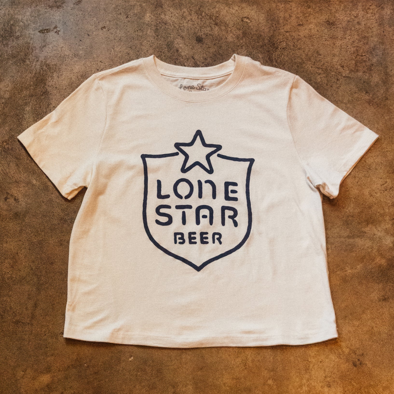 Neon Shield Vintage Wash Women's Crop Tee