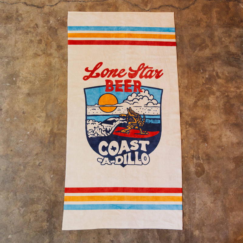 Coast-A-Dillo Beach Towel