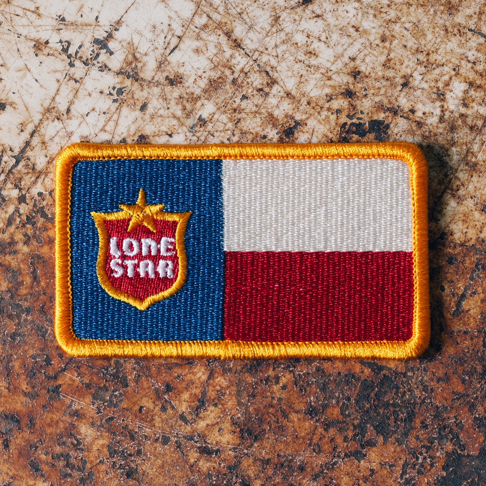 Texas Flag Embroidered Patch