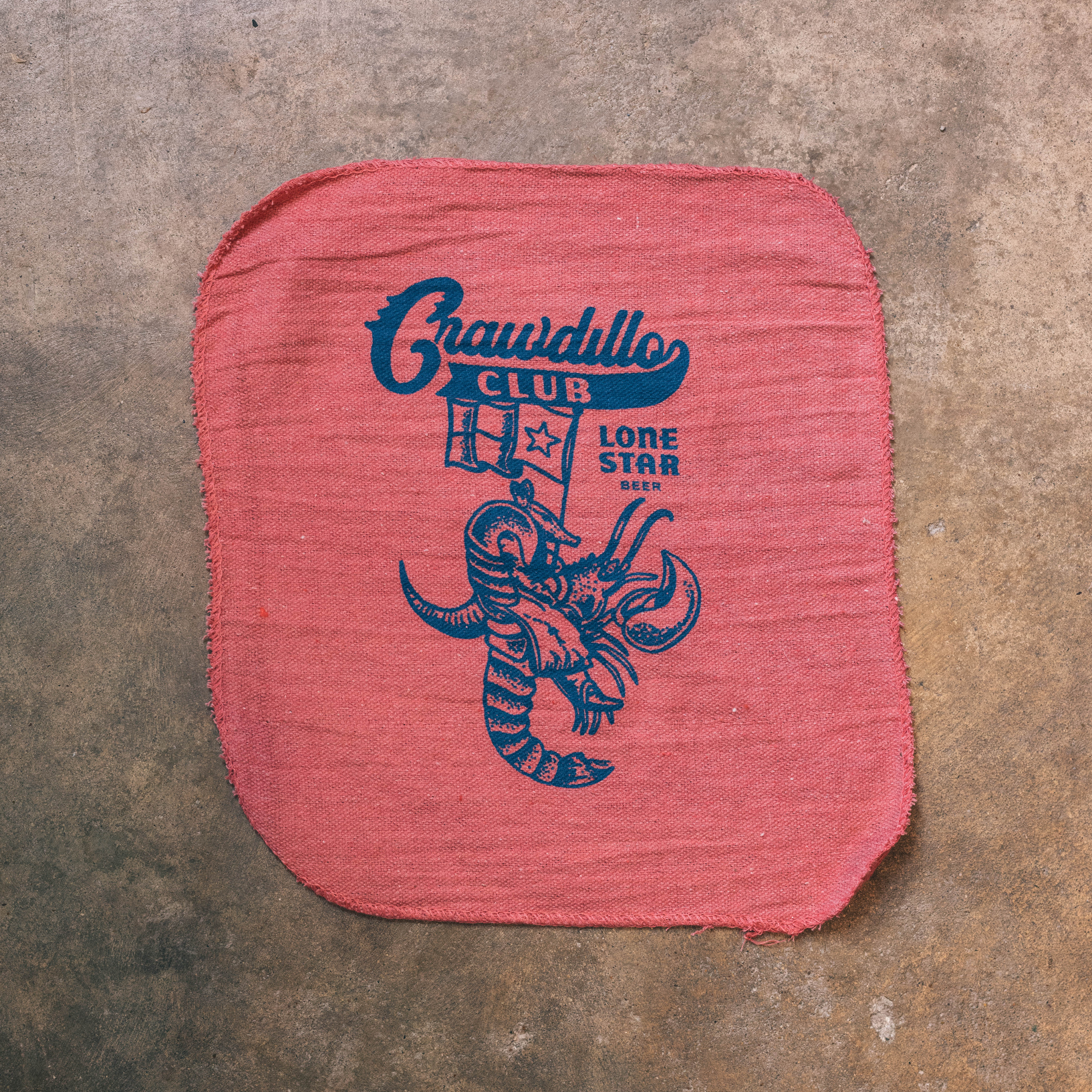 Crawdillo Club Shop Rag