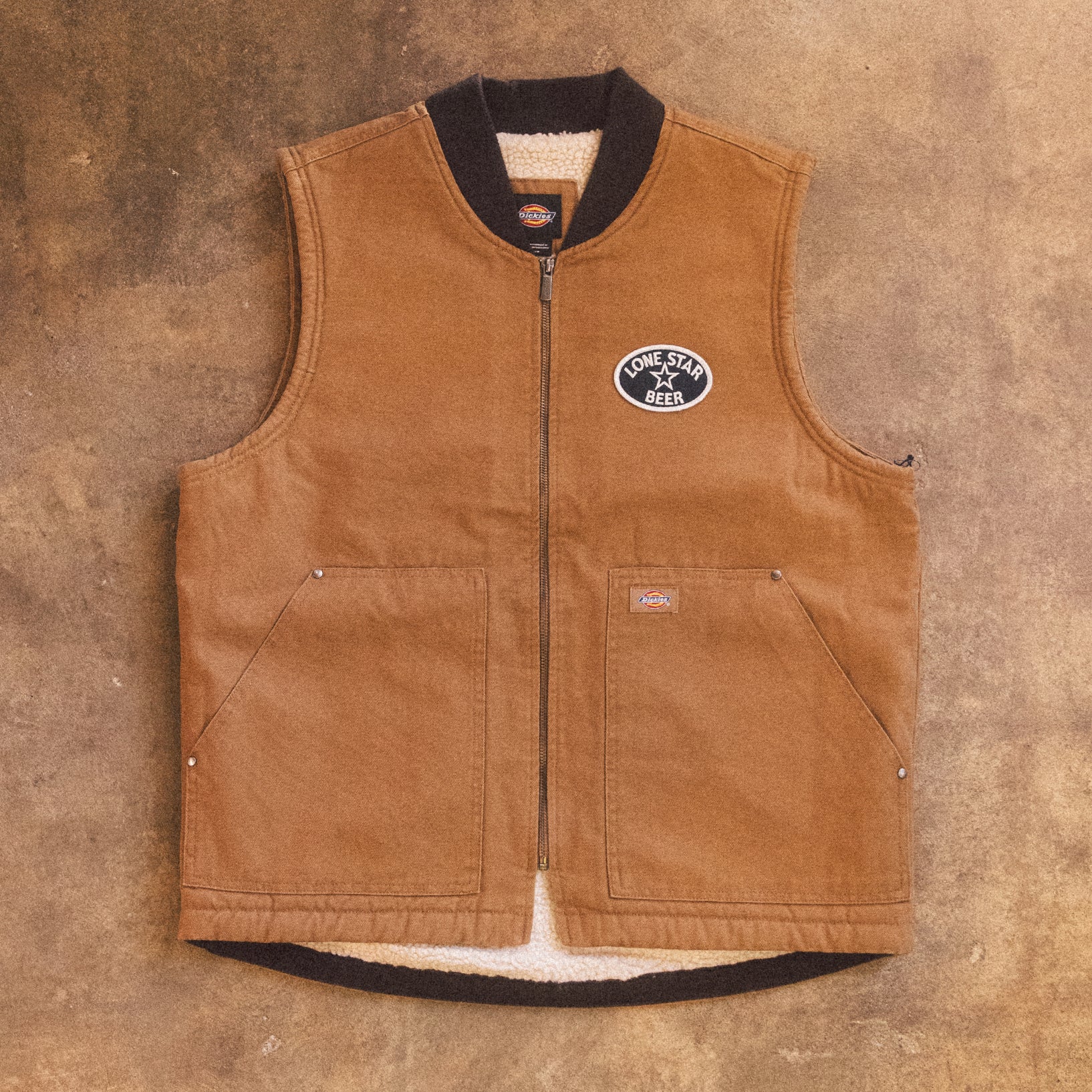 Tacker Patch Dickies Sherpa Duck Vest
