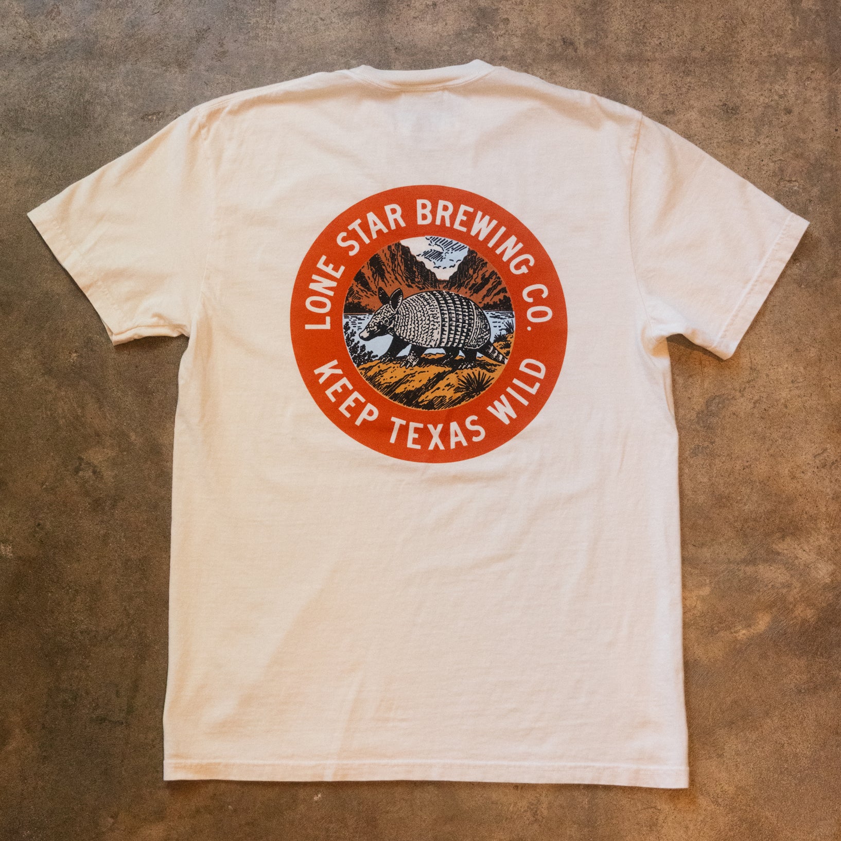 Keep Texas Wild Vinatge Wash Tee