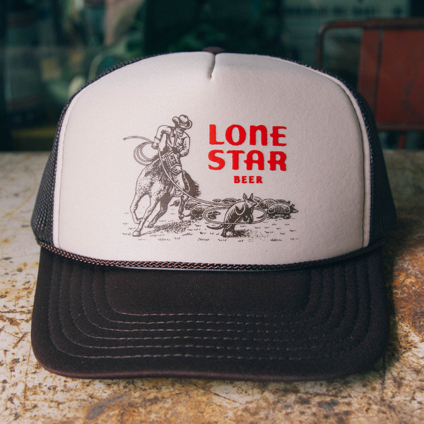VINTAGE* OZ 1991 Lone Star Bear Plush W/ Cowboy Hat & Vest