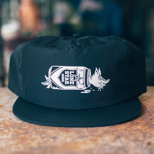 Texas Barbecue Armadillo Nylon Snapback