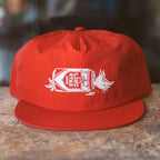 Texas Barbecue Armadillo Nylon Snapback