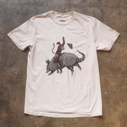 Texas Rodeo Armadilla Rider Tee