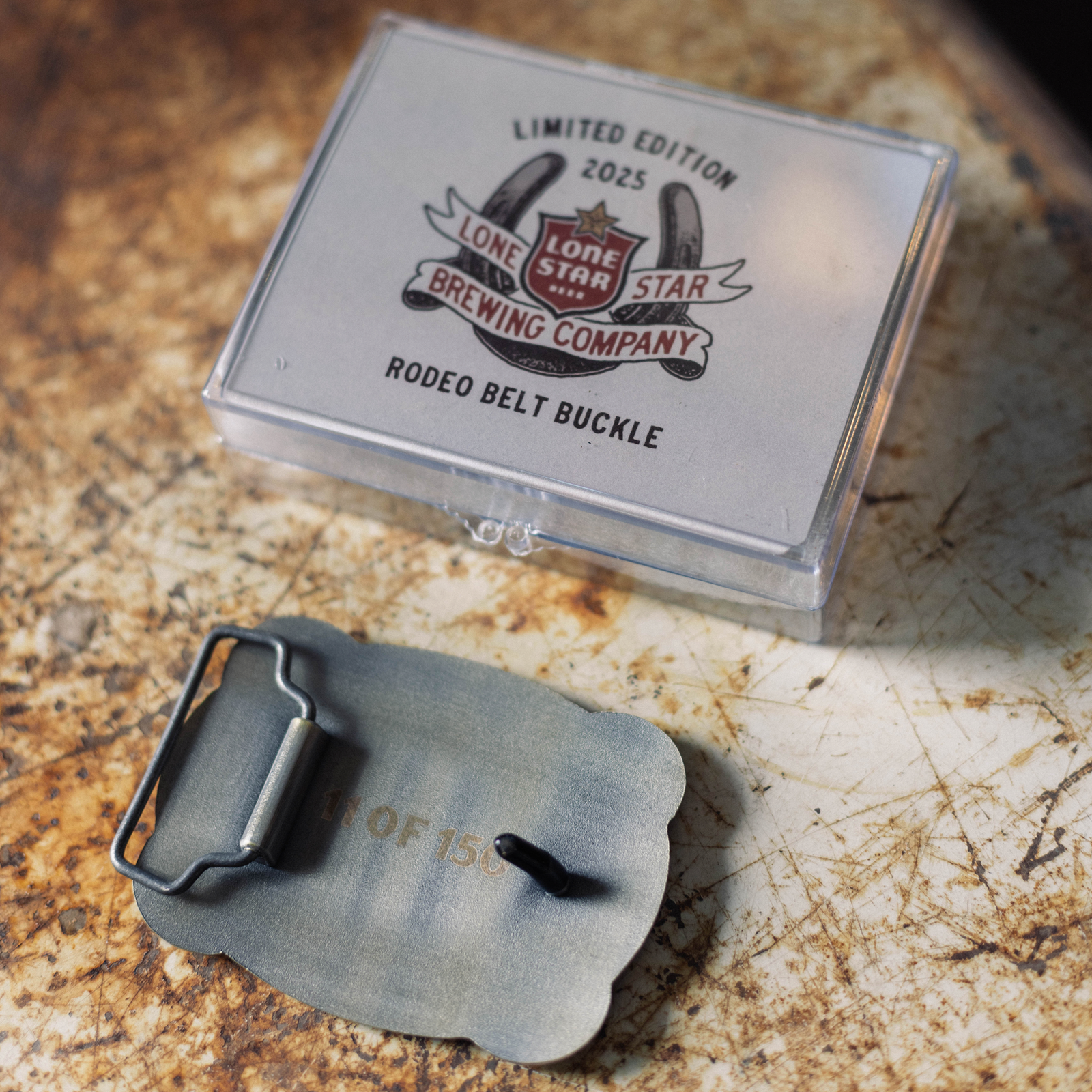 90's ヴィンテージ Lone Star Beer TEXAS ベルトバックル 4D Lone Star Beer Belt Buckle – OG Lone Star