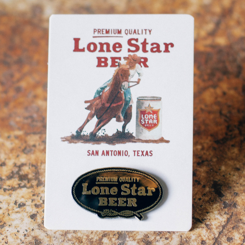Texas Rodeo Enamel Pin – Lone Star Beer Store